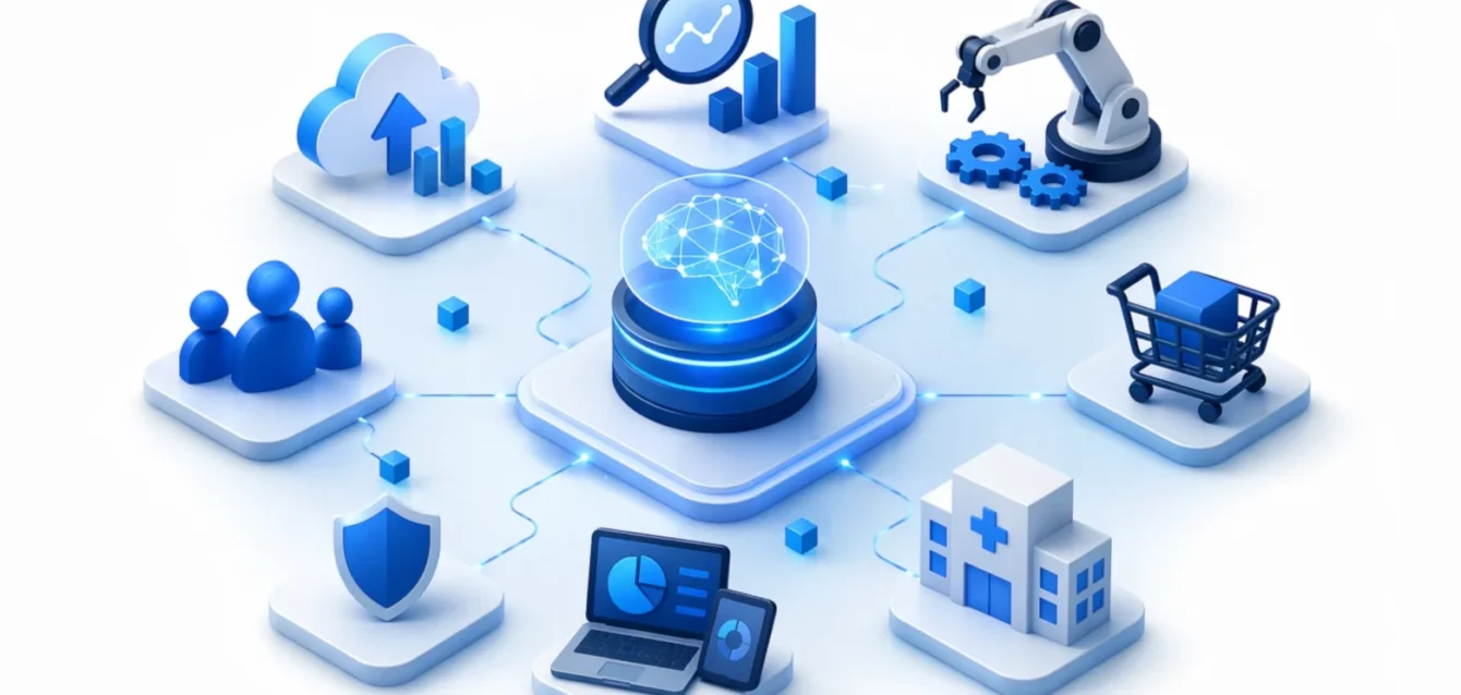 AI and data ecosystem infographic