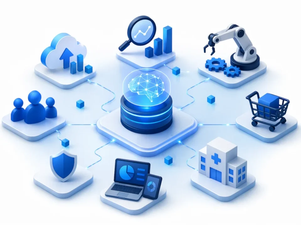 AI and data ecosystem infographic