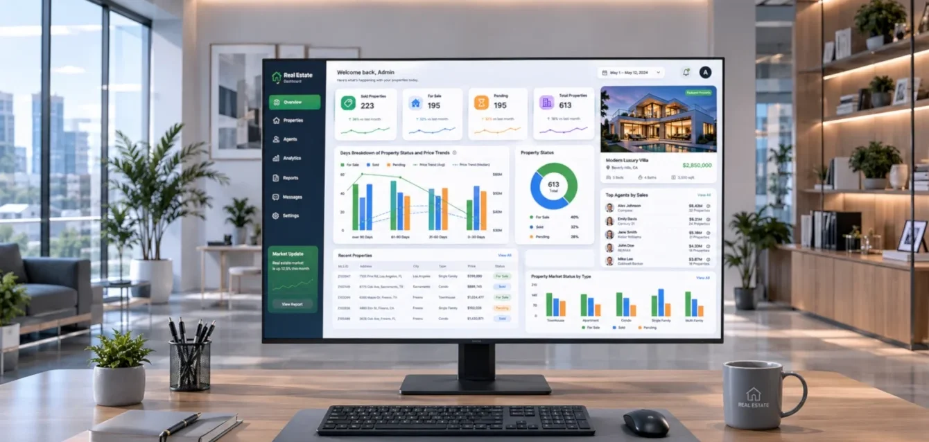 Real Estate Dashboard Real Estate Dashboard