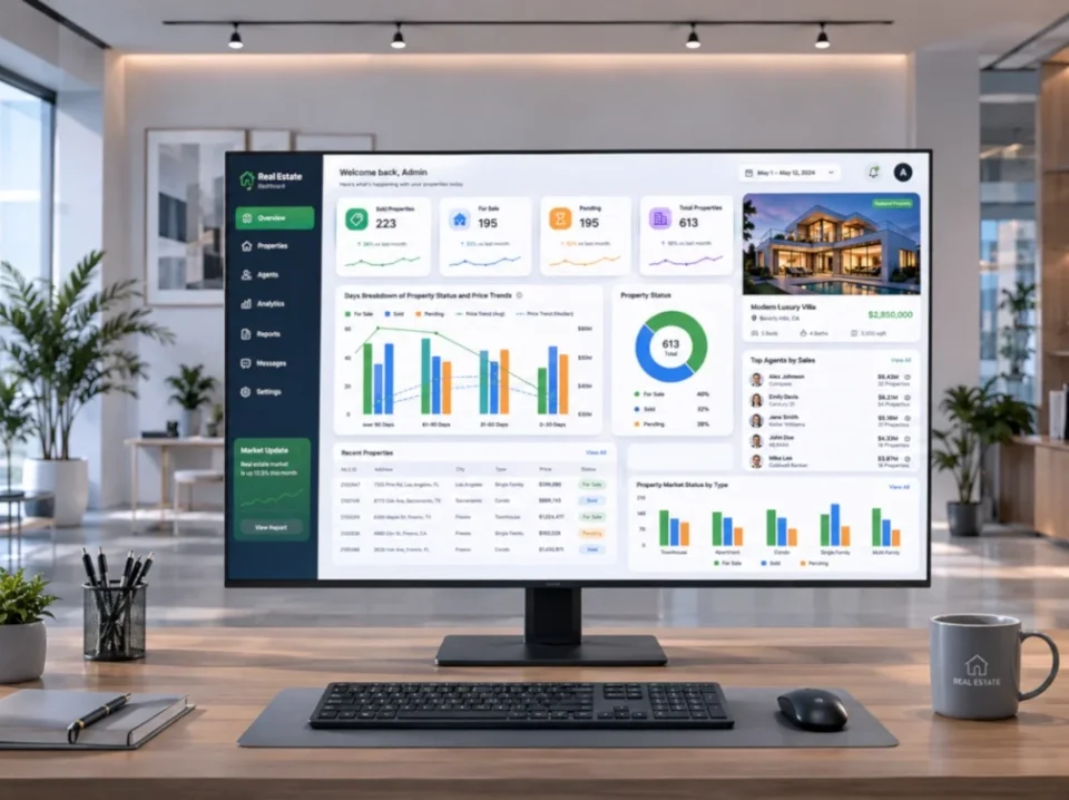 Real Estate Dashboard Real Estate Dashboard